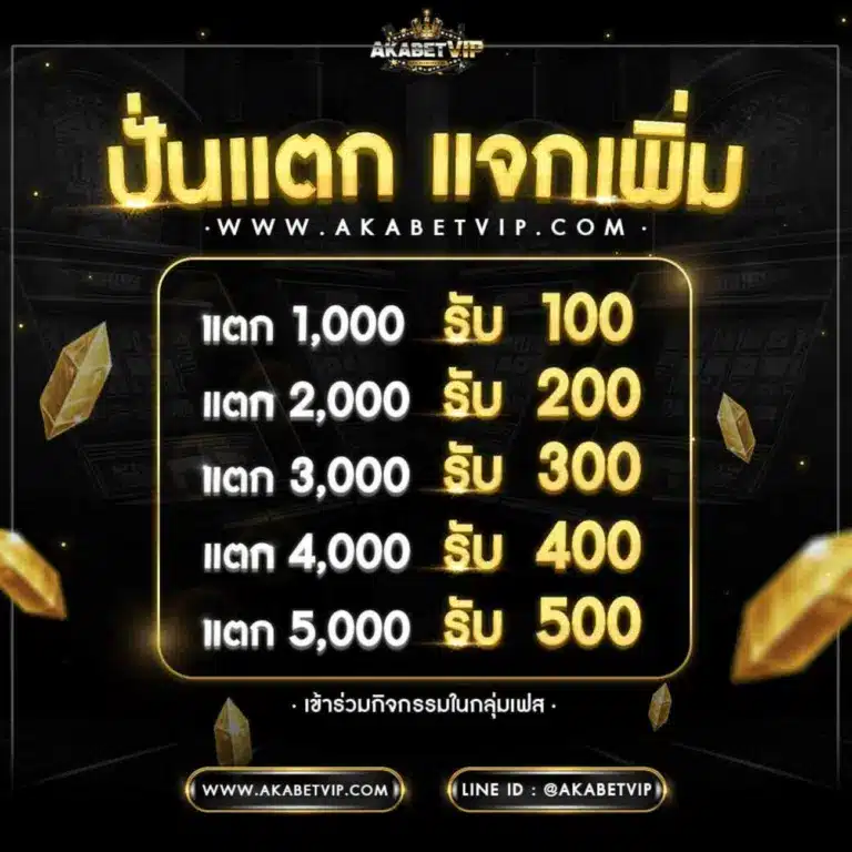 akabetvip ปั่นแตกแจกเพิ่ม